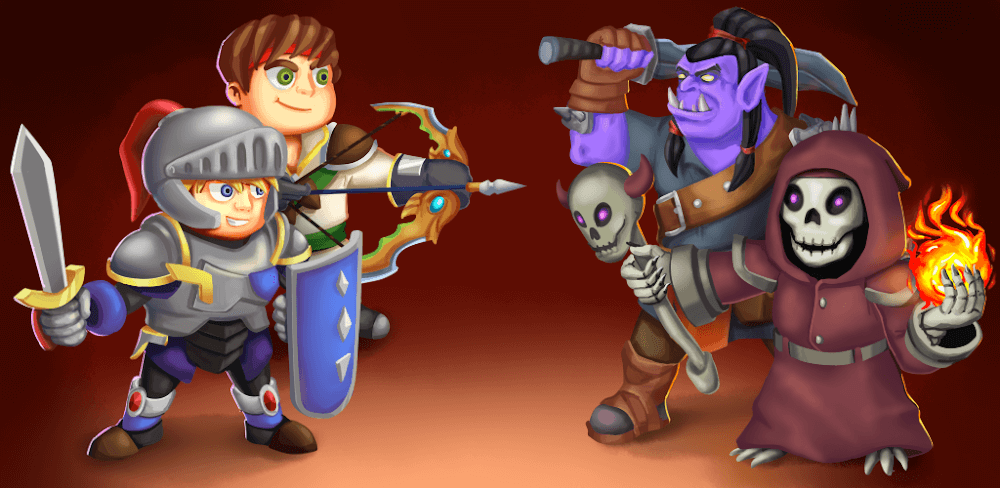 Idle Warrior Tales v1.1.16 MOD APK (Unlimited Money, Premium)