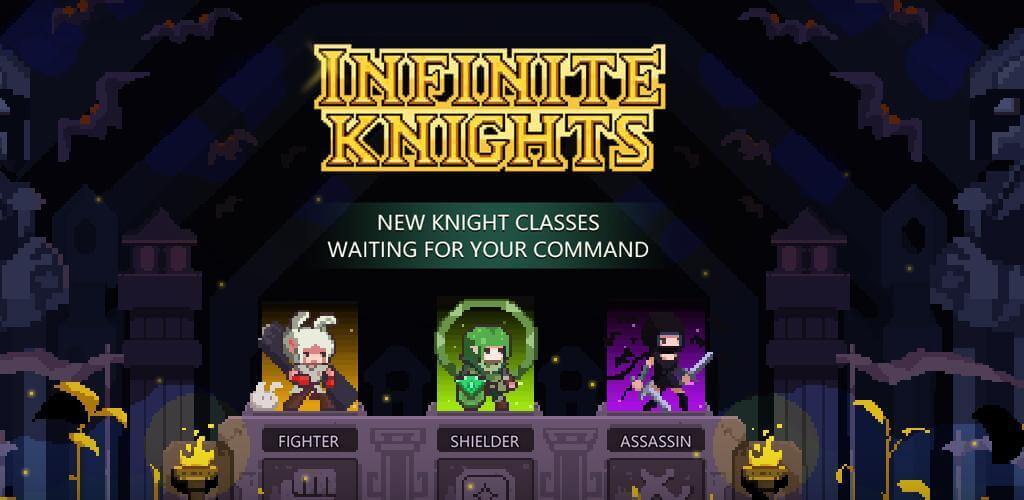 Infinite Knights v1.1.37 MOD APK (Unlimited Gold, Stones)