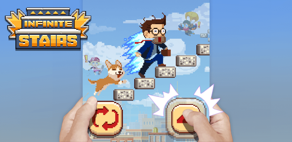Infinite Stairs v1.3.285 MOD APK (Unlimited Money, Speed, No Ads)