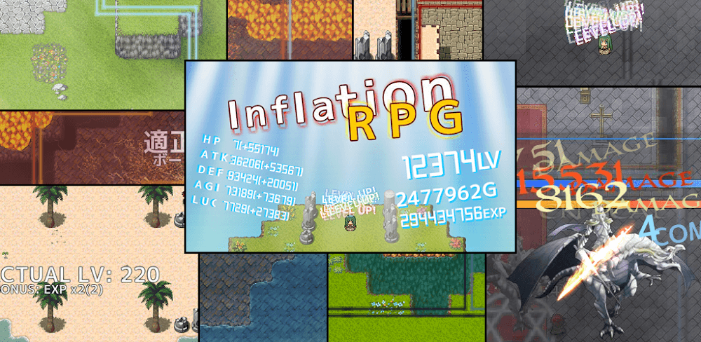 Inflation RPG v1.8.1 MOD APK (High Damage, Max Hp)