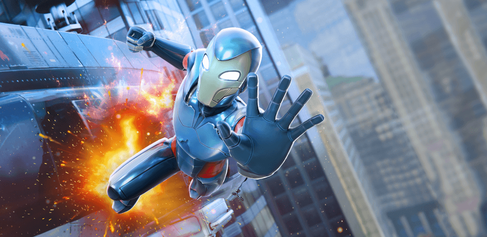 Iron Hero: Superhero Fighting MOD APK v1.31.0 (Dumb Ennemies)