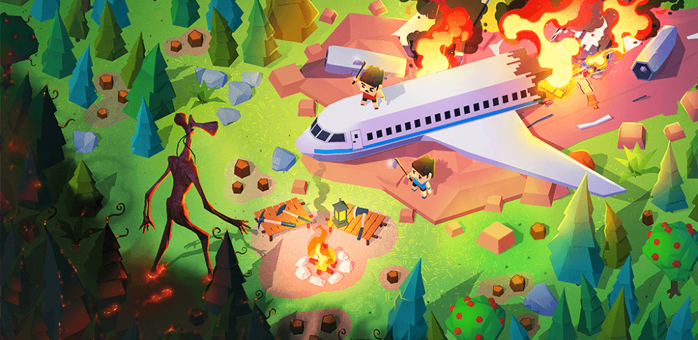 Isle Builder: Click to Survive APK MOD v0.3.18 (Free Purchases, Craft)