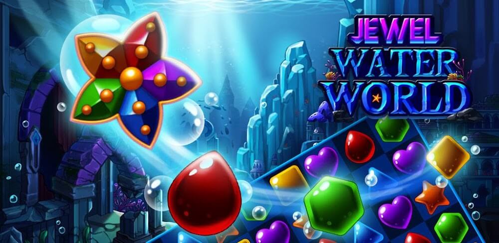 Jewel Water World v1.38.2 MOD APK (Auto Win)