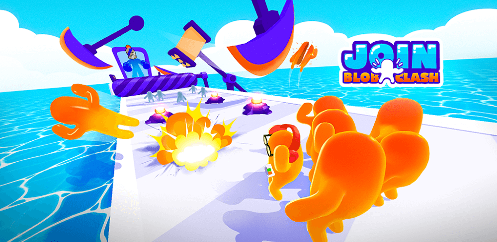Join Blob Clash 3D v0.3.71 MOD APK (Free Upgrades)