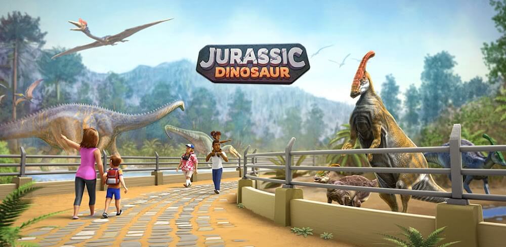 Jurassic Dinosaur: Park Game v1.8.8 MOD APK (Unlimited Money, Gold)