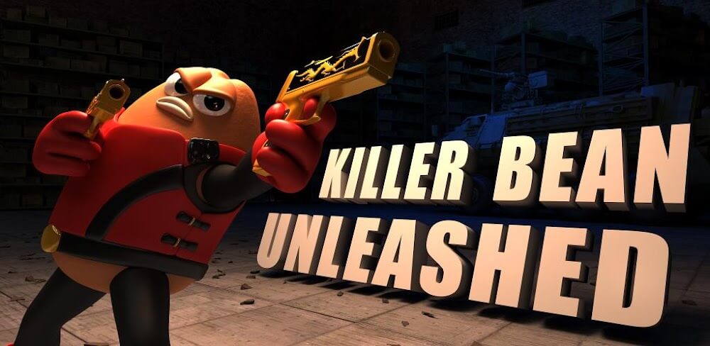 Killer Bean Unleashed v5.09 MOD APK (Unlocked All Weapons, Ammo)