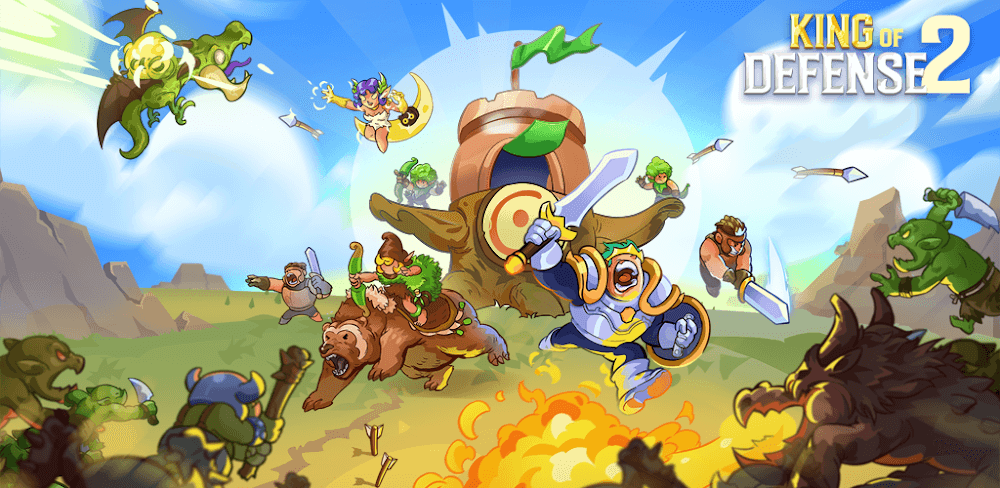 King of Defense 2 v1.0.500 MOD APK (Unlimited Money, Unlocked All)
