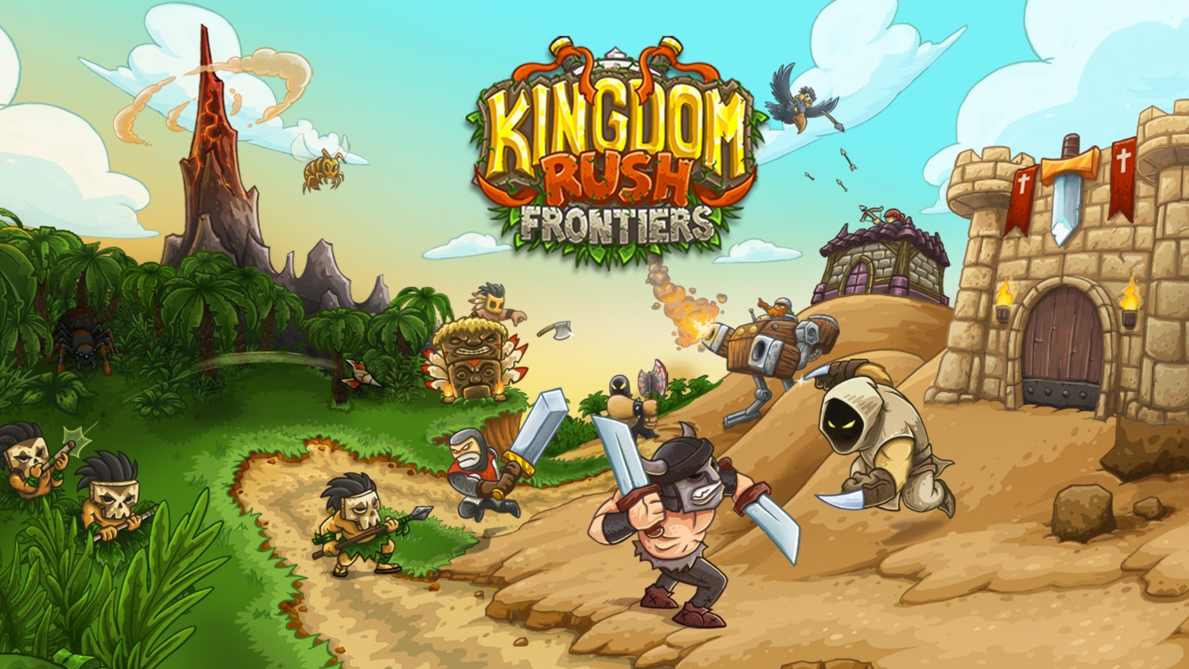Kingdom Rush Frontiers TD v6.4.18 MOD APK (Unlimited Diamonds, Unlocked)