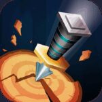 Knife Throw 3D MOD APK v2.33 (Unlimited Gold/Spin)