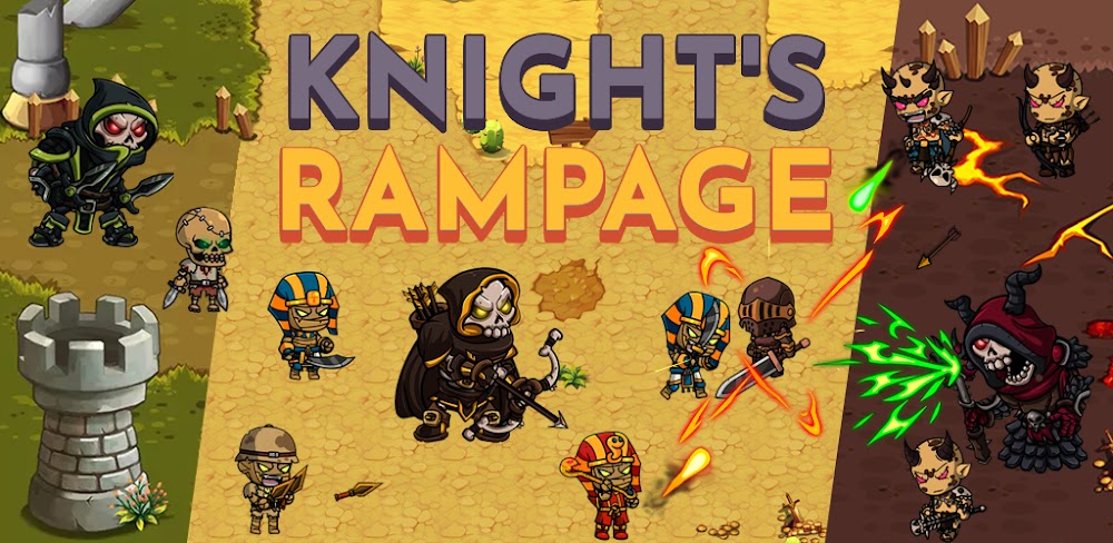 Knight’s Rampage v1.7 MOD APK (God Mode, No CD, High Damage)