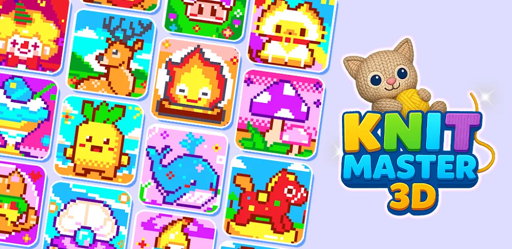 Knit Master 3D: Wool Sort Game v1.3.9 MOD APK (Unlimited coins, Ads removed)