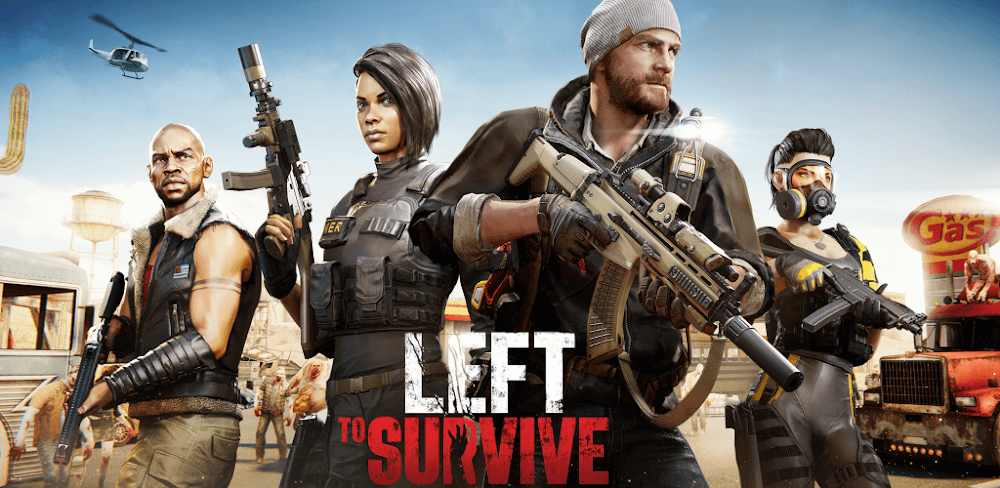 Left to Survive v8.1.0 MOD APK (No Reload, Damage, God Mode, Ammo)