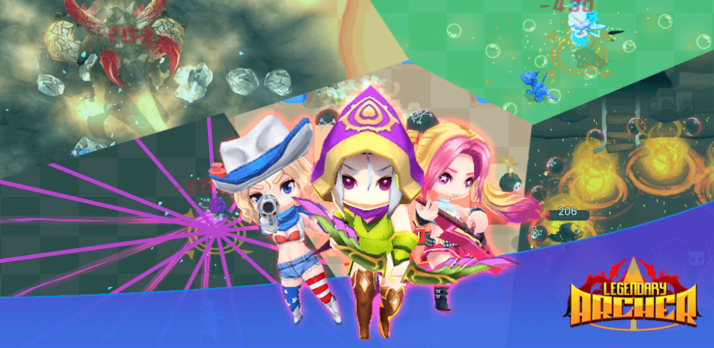 Legendary Archer: Rebirth MOD APK v2.4.4 (God Mode, One Hit Kill)