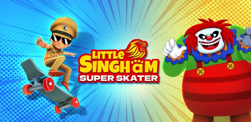 Little Singham Super Skater v1.0.475 MOD APK (Unlimited Spins)