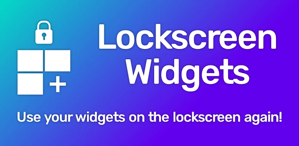Lockscreen Widgets and Drawer v3.2.0 APK (Full Version)