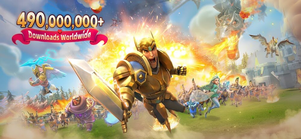 Lords Mobile v2.184 MOD APK (Auto Battle, Unlock VIP, Resources)
