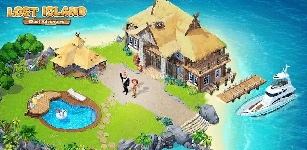 Lost Island: Blast Adventure MOD APK v1.1.1011 (Unlimited Lives)