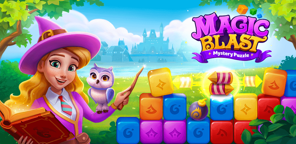 Magic Blast: Mystery Puzzle v25.1219.00 MOD APK (Unlimited/Money, Lives, Boosters)