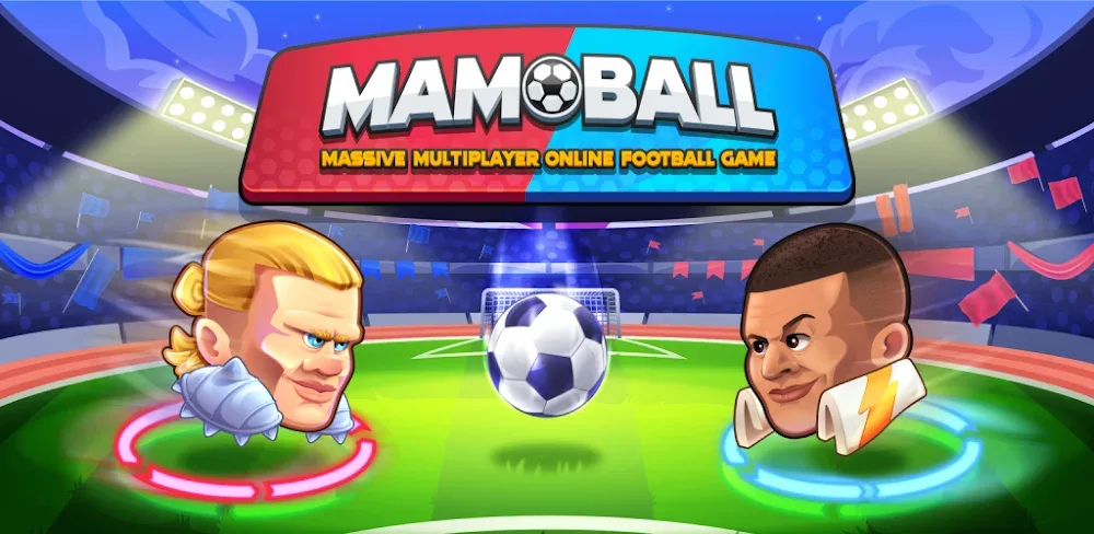 MamoBall 4v4 Online Soccer v4.6.12 MOD APK (Player-Size x3, Freeze Others Players, Mega-Kick, No-Ads)