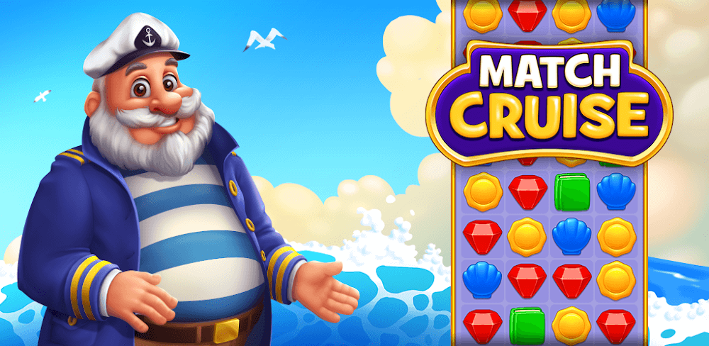 Match Cruise v1.16.0 MOD APK (Unlimited Money, Unlimited Boosters)