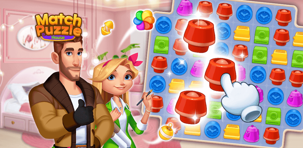 Match Puzzle House v1.0.27 MOD APK (Free Purchases)