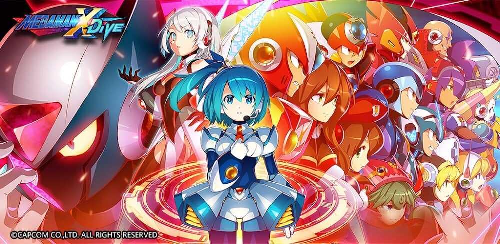 MEGA MAN X DiVE v14.1.5 MOD APK (God Mode)