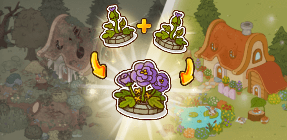 Merge Cartoon : Renovate Town v1.5.3 MOD APK (Unlimited Gems)