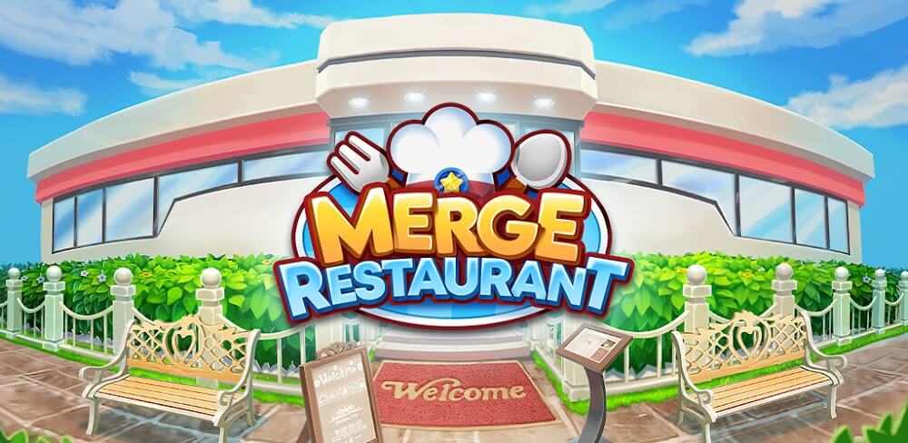 Merge Restaurant MOD APK v2.39.3 (Free Shopping)