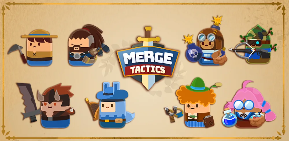 Merge Tactics: Kingdom Defense v1.8.2 MOD APK (Damage Multiplier, Unlimited Gem)