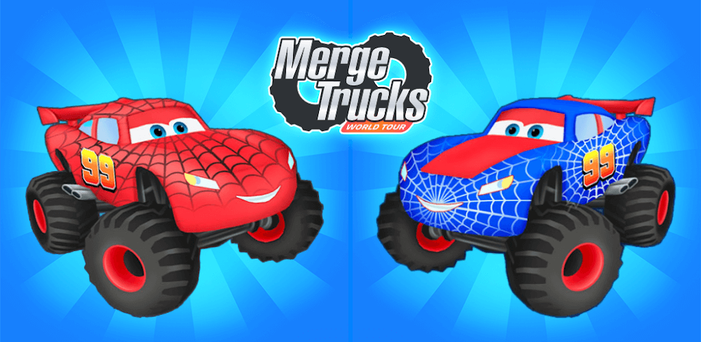 Merge Truck: Monster Truck v2.51.00 MOD APK (Instant Level Up/High Experience)