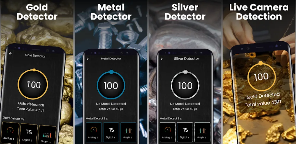 Metal Detector – Metal Finder v5.0.3 MOD APK (Premium Unlocked)