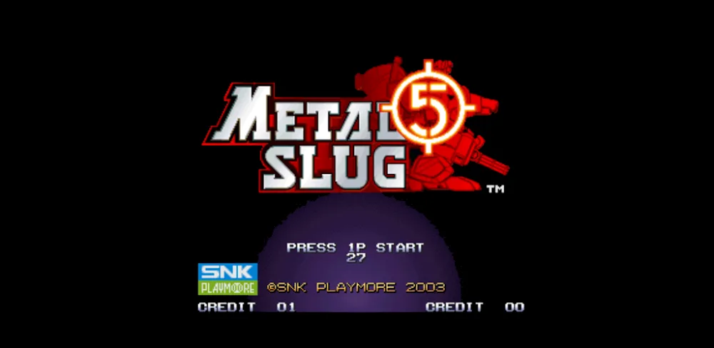 METAL SLUG 5 ACA NEOGEO v1.2.1 APK (Full Version)