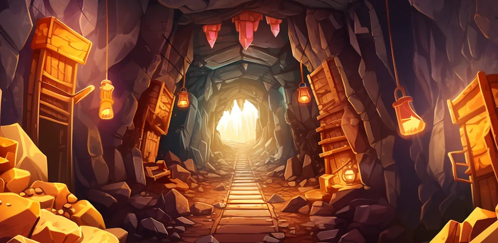 Miner Depths v1.74 MOD APK (Menu, Emeralds, Fuel Increase)