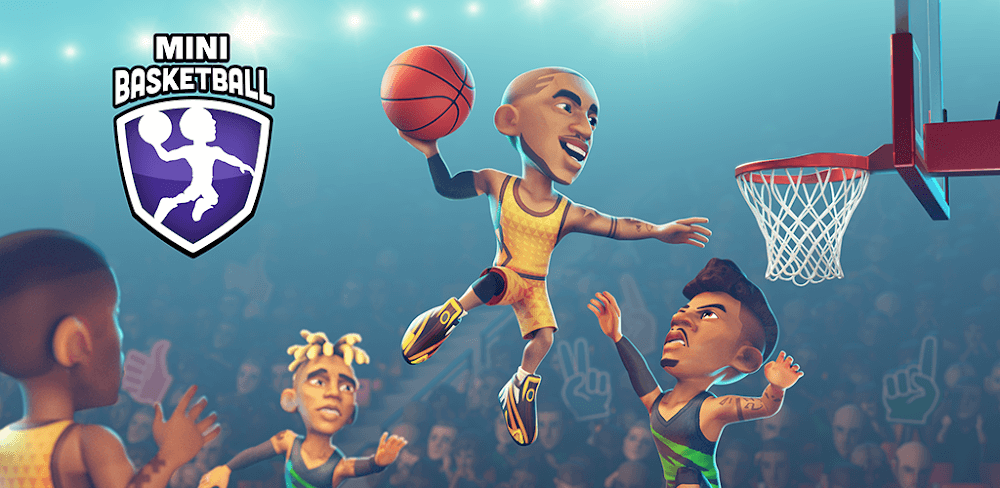 Mini Basketball v1.6.17 MOD APK (Dumb Enemies, Speed)
