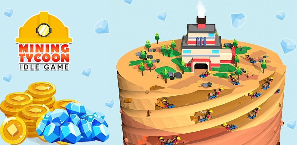 Mining Tycoon 3D v2.3.6 MOD APK (Free Shopping)