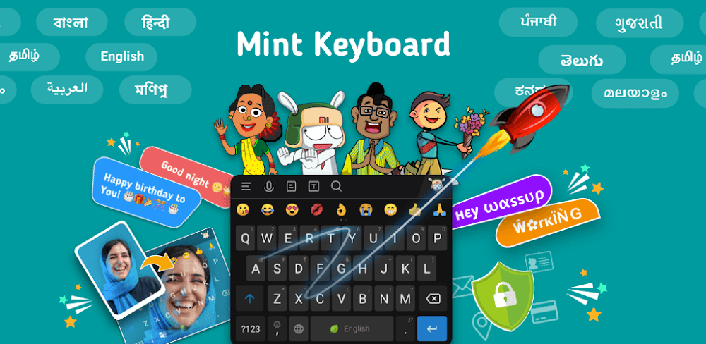 Mint Keyboard v1.46.00.000 MOD APK (Premium Unlocked)