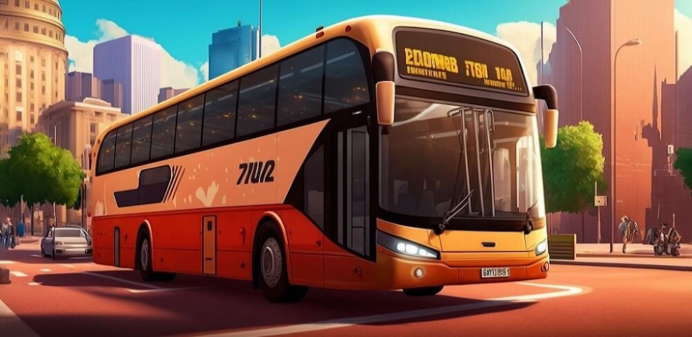 Modern Bus Simulator 3D 23 v2 MOD APK (Unlimited Money, No ADS)