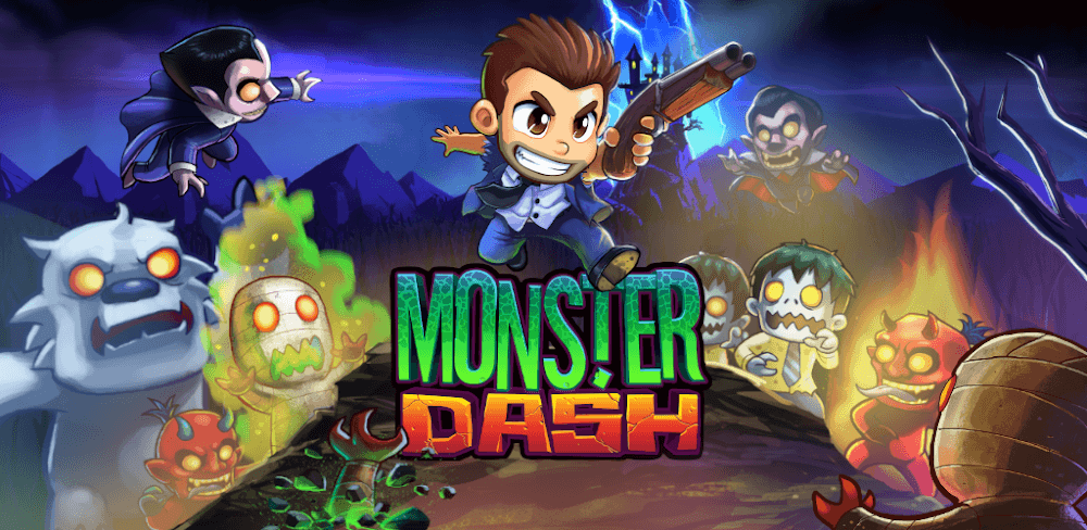 Monster Dash MOD APK v4.64.0.732991 (One Hit, Unlimited Bullets)