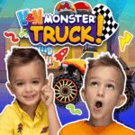Monster Truck Vlad & Niki v2.2.1 MOD APK (Unlimited Gold, Gears)