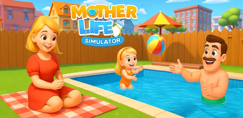 Mother Life Simulator v1.11.0 MOD APK (Menu, Unlimited All)