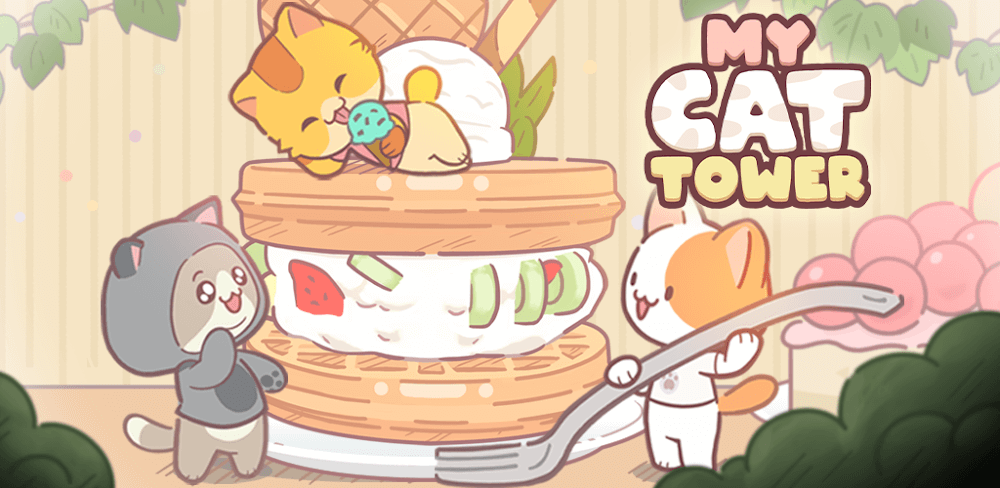 My Cat Tower v1.4.12 MOD APK (Free Purchase)