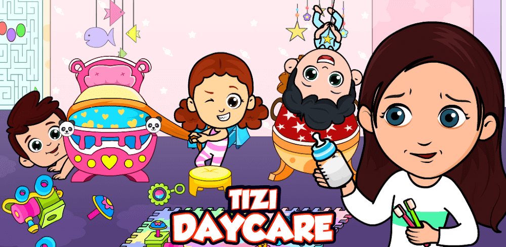 My Tizi Town Daycare Baby v2.5.18 MOD APK (Unlock Levels)
