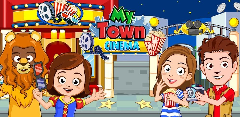 My Town: Cinema and Movie v7.03.01 MOD APK (Unlock All Characters)