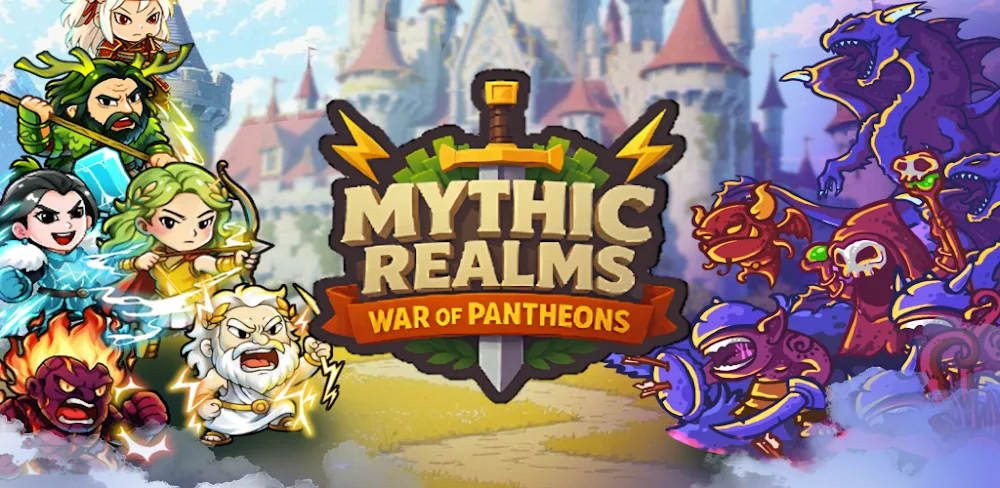 Mythic Realms TD v1.1.0 MOD APK (Menu, God Mode, No Skill CD, Speed)