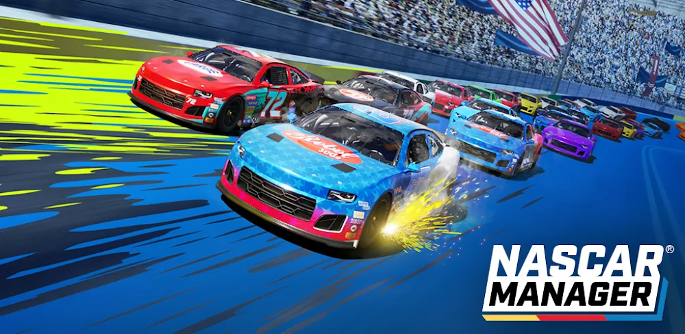 NASCAR Manager v38.05.400600 MOD APK (Free Rewards)