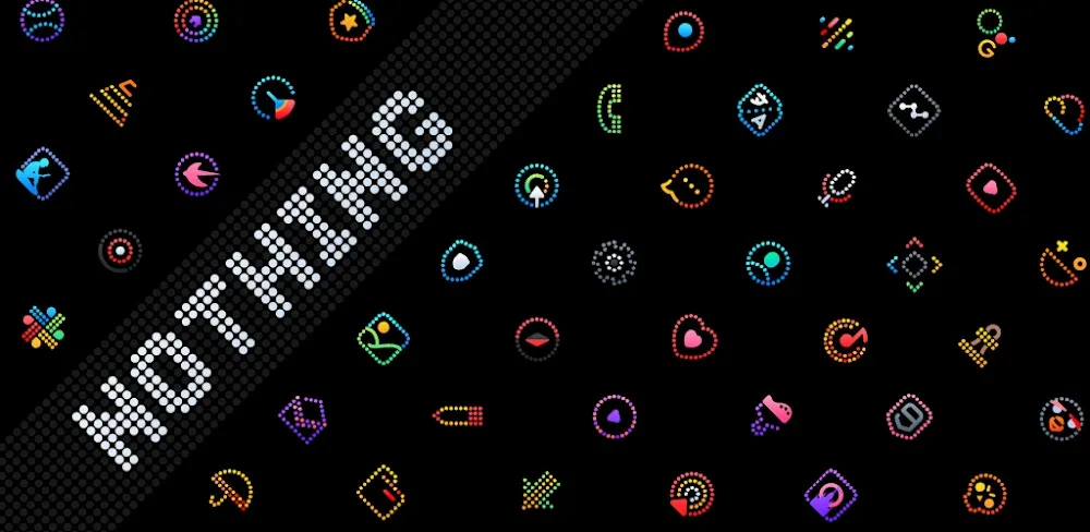 Neon : Dots Iconpack v4.1 APK (Full Version)
