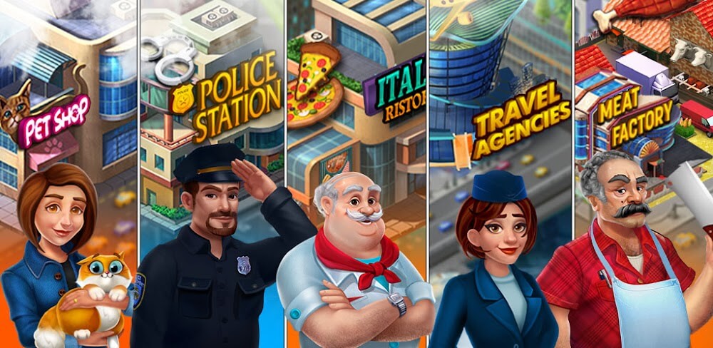 NewCity: Town Building Farming v2.40.0 MOD APK (Unlimited Money)