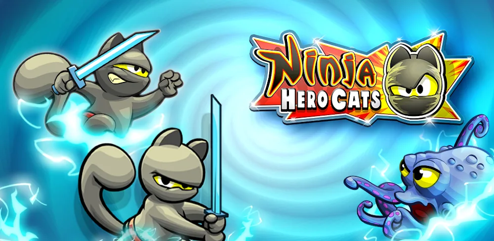 Ninja Hero Cats Premium v1.3.10 MOD APK (Unlimited Money)