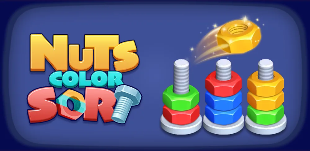 Nuts Color Sort v1.21.0 MOD APK (Menu, Unlimited All)
