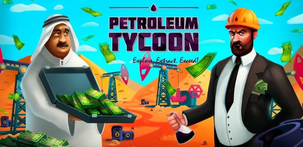Oil Tycoon: Gas Idle Factory MOD APK v4.8.1 (Unlimited Diamonds, VIP Unlocked)